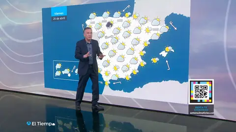 La previsión del tiempo de Roberto Brasero Antena 3 Noticias