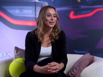 Paula Badosa atiende a Antena 3 Deportes
