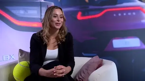 Paula Badosa atiende a Antena 3 Deportes Paula Badosa atiende a Antena 3 Deportes