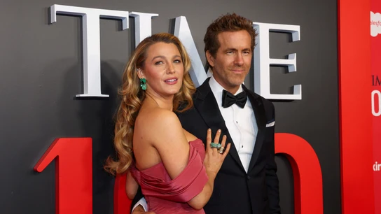 Blake Lively y Ryan Reynolds en la gala Time100 Blake Lively y Ryan Reynolds en la gala Time100