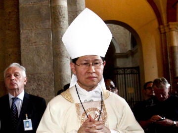 uis Antonio Tagle en una Santa Misa en la iglesia de San Ambrosio, celebrada en el marco de la Jornada de Cáritas para la Expo 2015 en Milán