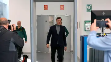 David Sánchez, hermano del presidente del Gobierno, tras declarar David Sánchez, hermano del presidente del Gobierno, tras declarar