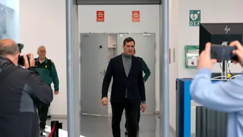 David Sánchez, hermano del presidente del Gobierno, tras declarar David Sánchez, hermano del presidente del Gobierno, tras declarar