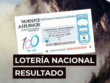 Sorteo Lotería Nacional: Comprobar décimo de hoy sábado 26 de abril, en directo