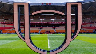El Estadio de la Cartuja en Sevilla, escenario de la final de la Copa del Rey