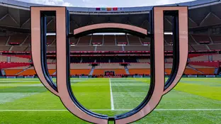 El Estadio de la Cartuja en Sevilla, escenario de la final de la Copa del Rey El Estadio de la Cartuja en Sevilla, escenario de la final de la Copa del Rey