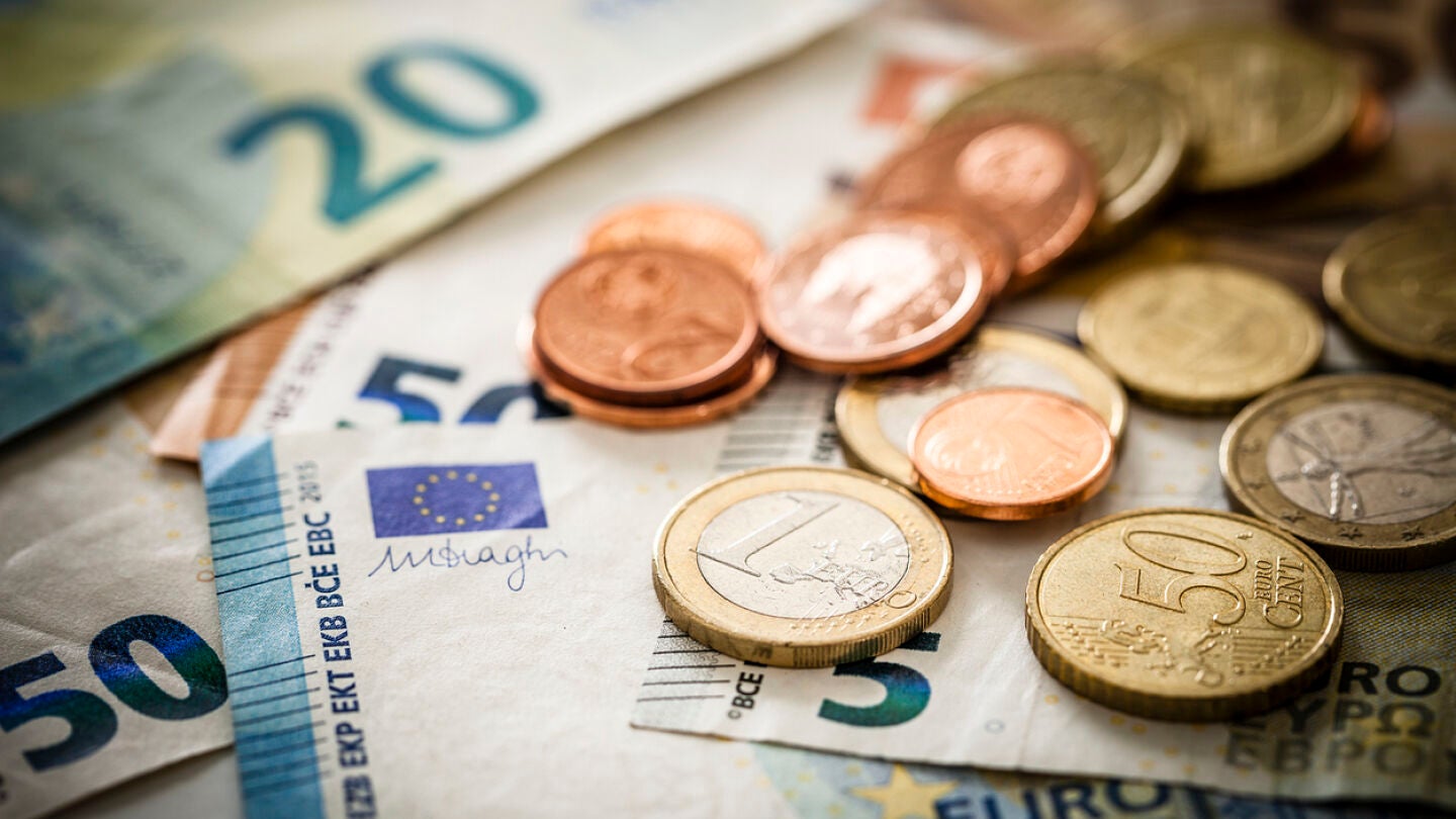 Billetes y monedas de euro