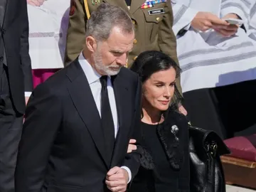 Los reyes Felipe y Letizia en el funeral del papa Francisco en el Vaticano Los reyes Felipe y Letizia en el funeral del papa Francisco en el Vaticano