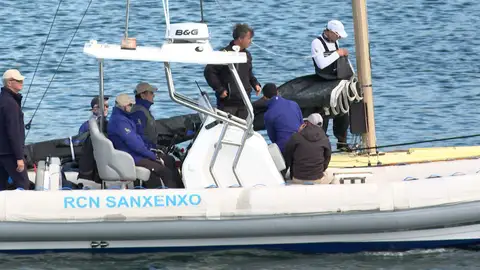 El rey Juan Carlos en Sanxenxo El rey Juan Carlos en Sanxenxo