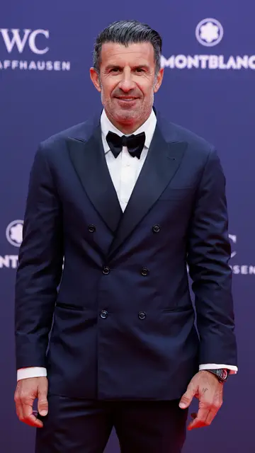 Luis Figo en los Laureus de Madrid en 2025 Luis Figo en los Laureus de Madrid en 2025