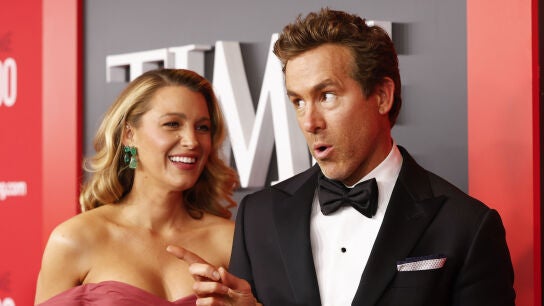 Blake Lively y Ryan Reynolds en la gala TIME100