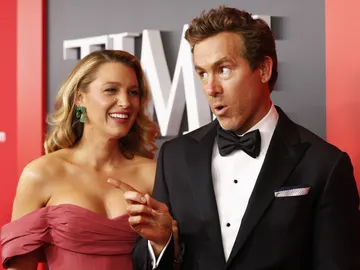 Blake Lively y Ryan Reynolds en la gala TIME100 Blake Lively y Ryan Reynolds en la gala TIME100