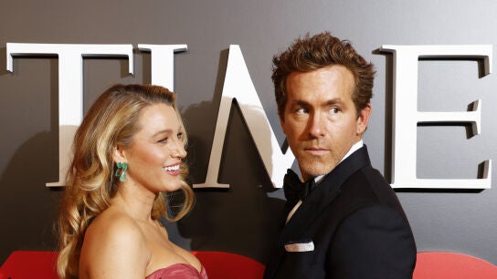 Blake Lively y Ryan Reynolds en la gala TIME100