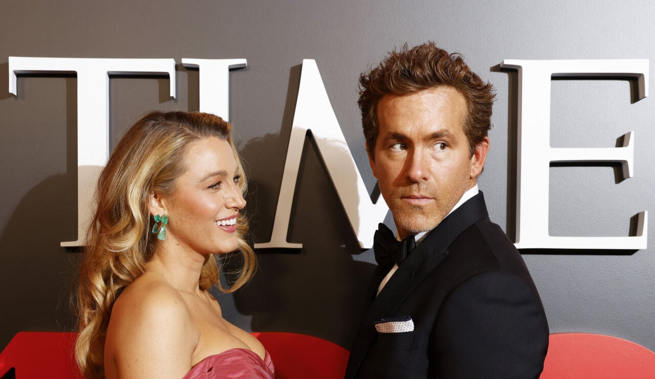 Blake Lively y Ryan Reynolds en la gala TIME100