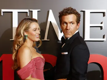 Blake Lively y Ryan Reynolds en la gala TIME100 Blake Lively y Ryan Reynolds en la gala TIME100