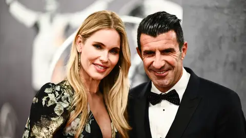 Luis Figo y Helen Svedin Luis Figo y Helen Svedin