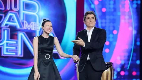 “Hay que tener mucha voz y talento”: Natalia Jiménez reacciona a la imitación de Melani en Tu cara me suena Melani y Manel Fuentes en Tu cara me suena