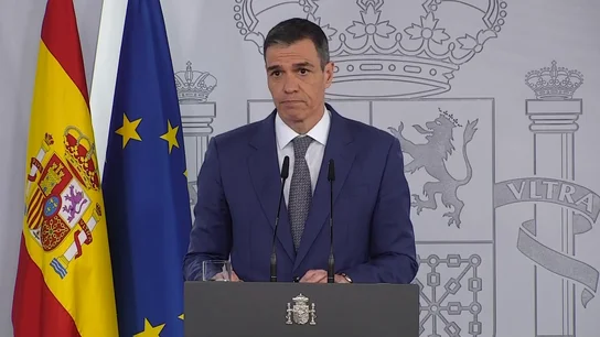 Pedro Sánchez comparece en directo por el apagón Pedro Sánchez comparece en directo por el apagón