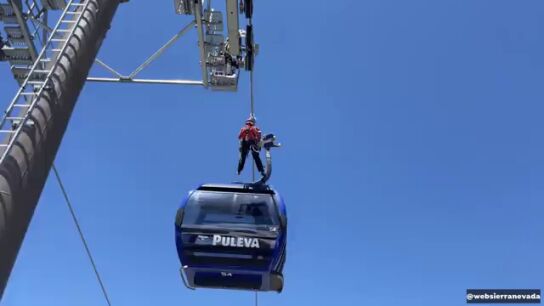 La estaci&oacute;n de esqu&iacute; de Sierra Nevada se ha visto obligada a cerrar 