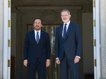 El rey Felipe VI esta mañana El rey Felipe VI esta mañana