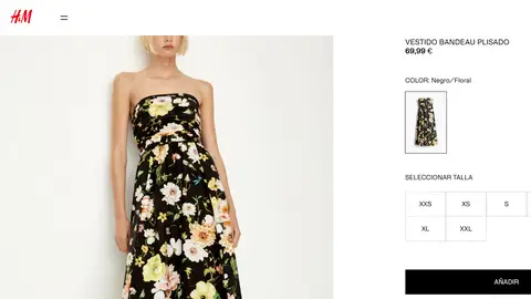 Vestido floral de HyM Vestido floral de HyM