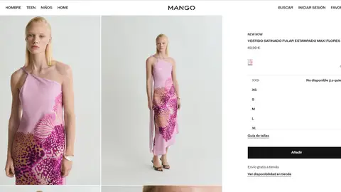 Vestido floral de Mango Vestido floral de Mango