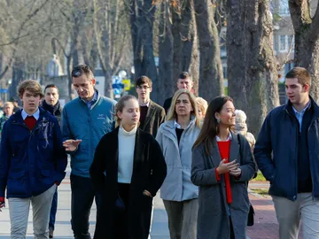 Iñaki Urdangarin y la Infanta Cristina con sus hijos en una foto de 2019 Iñaki Urdangarin y la Infanta Cristina con sus hijos en una foto de 2019