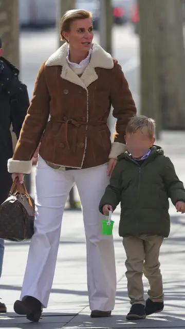 María Zurita y su hijo Carlos en 2023 María Zurita y su hijo Carlos en 2023