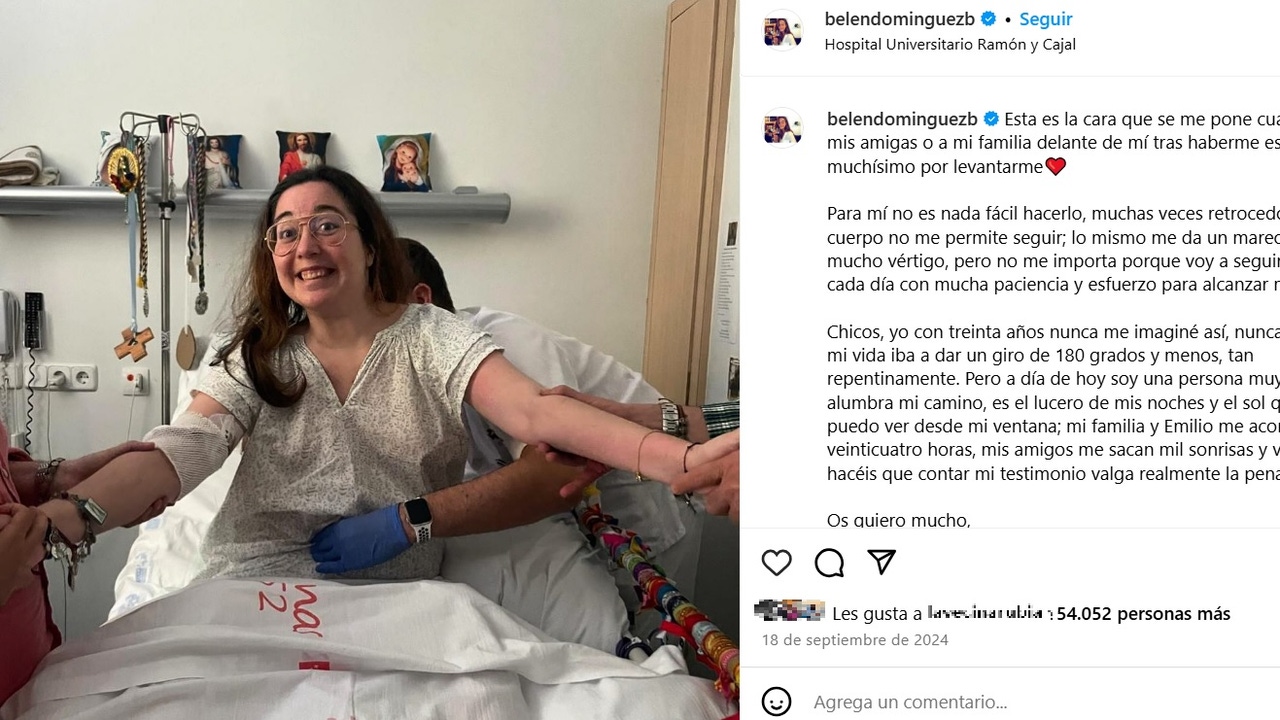 Belén Domínguez, influencer y luchadora