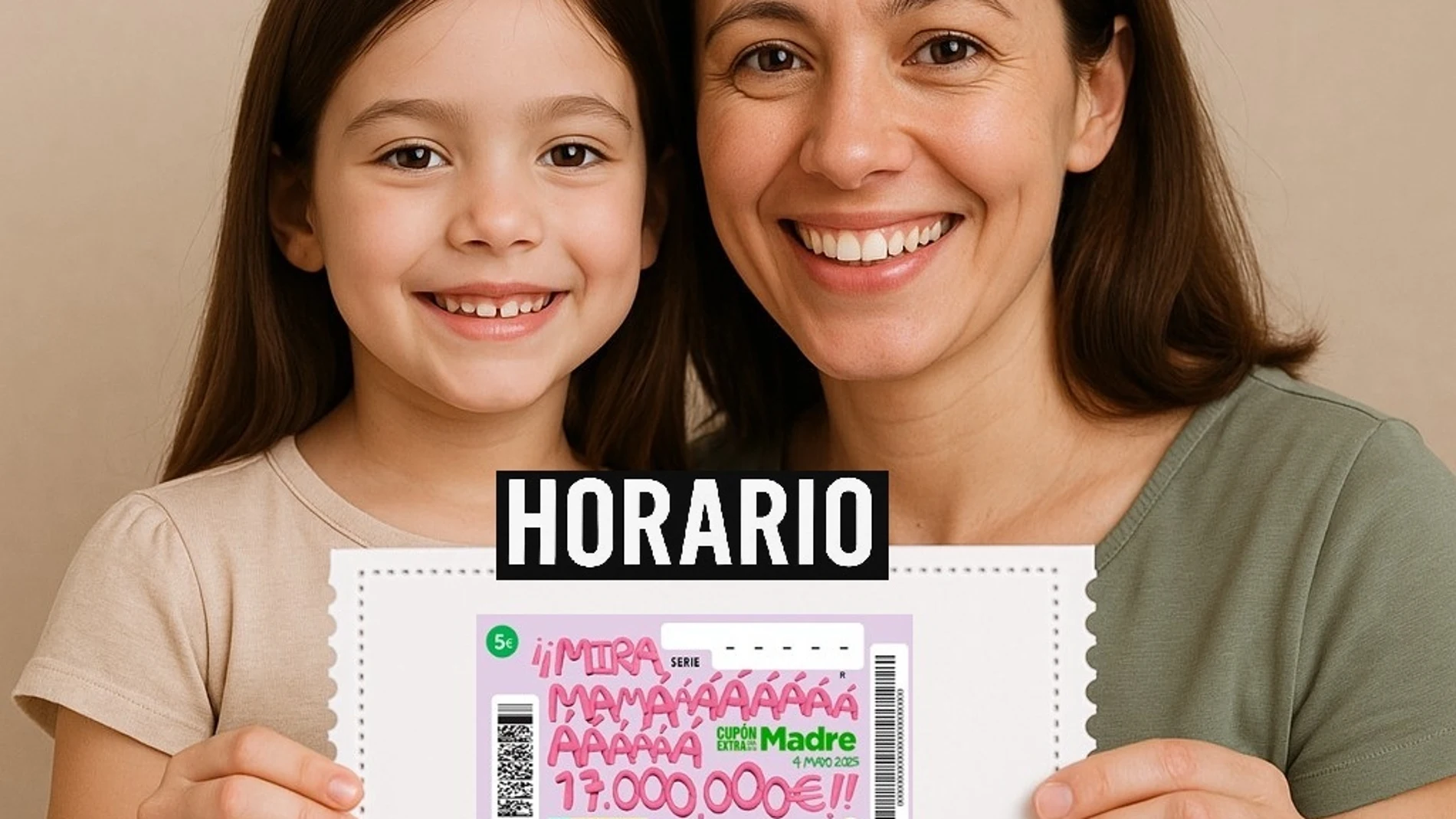 Horario y dónde ver el Sorteo del Cupón Extra del Día de la Madre de la ONCE del domingo 4 de mayo de 2025 Horario y dónde ver el Sorteo del Cupón Extra del Día de la Madre de la ONCE del domingo 4 de mayo de 2025