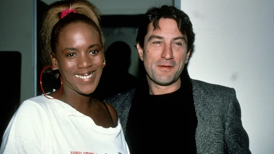 Robert De Niro con su ex y madre de dos de sus hijos Toukie Smith Robert De Niro con su ex y madre de dos de sus hijos Toukie Smith