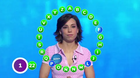 Órdago de Rosa en un Rosco histórico: obliga a Manu a una remontada… ¡de 15 aciertos! Órdago de Rosa en un Rosco histórico: obliga a Manu a una remontada… ¡de 15 aciertos!
