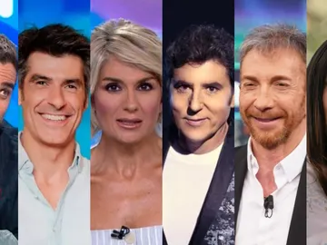 Roberto Leal, Jorge Fernández, Sandra Golpe, Manuel Fuentes, Pablo Motos Roberto Leal, Jorge Fernández, Sandra Golpe, Manuel Fuentes, Pablo Motos