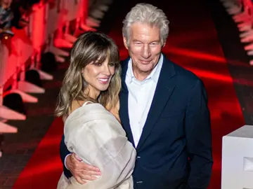Richard Gere y su mujer Alejandra Silva Richard Gere y su mujer Alejandra Silva