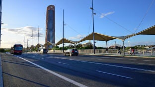 Una carretera de Sevilla
