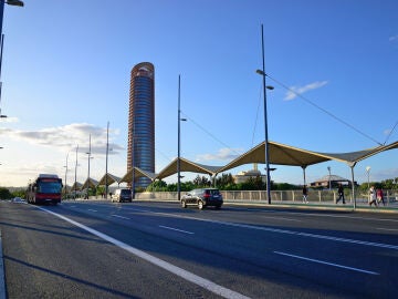 Una carretera de Sevilla