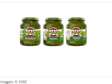 Alerta alimentaria: detectan restos de caucho en conservas vegetales de la marca HAK