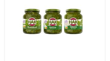 Alerta alimentaria: detectan restos de caucho en conservas vegetales de la marca HAK
