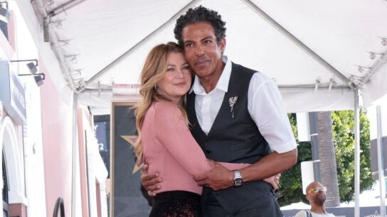 Ellen Pompeo con su marido Chris Ivery