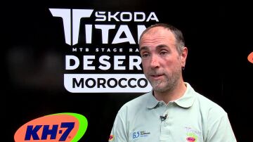 Cristian Casals, participante en la Titan Desert 2025