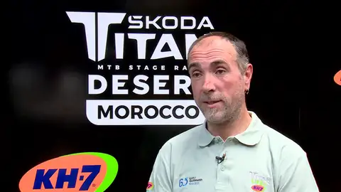 Cristian Casals, participante en la Titan Desert 2025 Cristian Casals, participante en la Titan Desert 2025