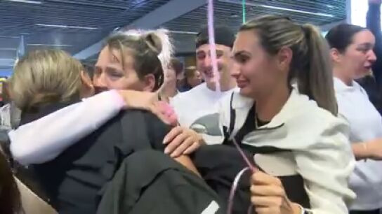 M&aacute;s de 80 alumnos de un instituto de Gran Canaria regresan ahora a casa tras dos d&iacute;as atrapados en Barcelona por el apag&oacute;n 