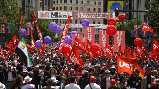 Arranca la manifestaci&oacute;n del 1 de Mayo en Madrid con el lema 'Proteger lo conquistado'