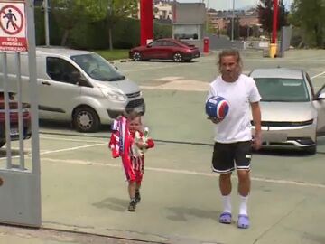 El gran gesto de Griezmann con un niño: "¿Quieres ir a ver el vestuario?"