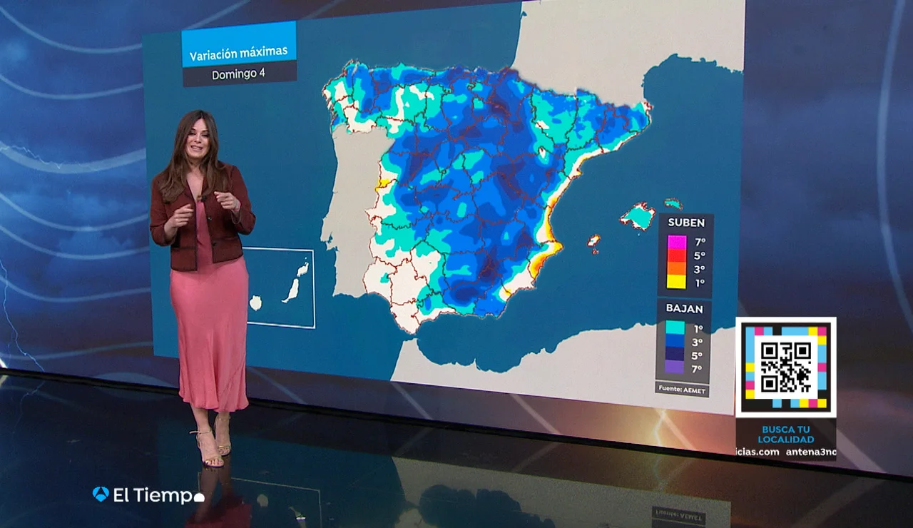 La previsión del tiempo de Mercedes Martín