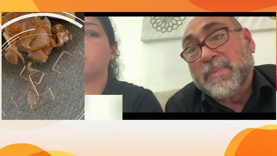 Abuelo de la menor hospitalizada por comer un kebab con grapas Abuelo de la menor hospitalizada por comer un kebab con grapas