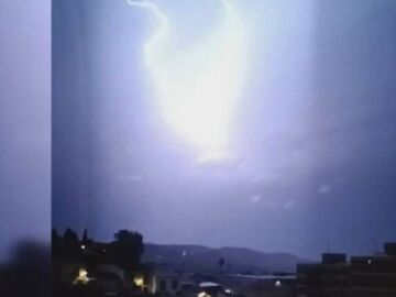 Tormenta eléctrica en España