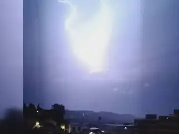 Tormenta eléctrica en España Tormenta eléctrica en España