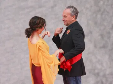 Isabel Díaz Ayuso y José Coronado Isabel Díaz Ayuso y José Coronado