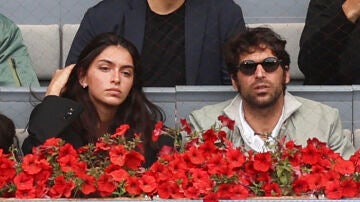 Cayetano Rivera y su hija, Lucía Rivera, en el Mutua Madrid Open Cayetano Rivera y su hija, Lucía Rivera, en el Mutua Madrid Open